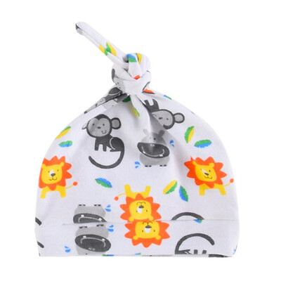 

Cute Newborn Baby Cotton Knot Beanies Toddler Girls&Boys Sleep Caps Available in 11 Colors Baby Accossories