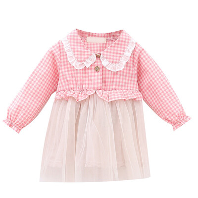 

Cute Baby Dresses for Girls Birthday Baby Long sleeves Princess Dress For Girl Gown Girls Dress