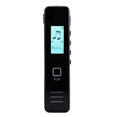 

Mini Digital Voice Recorder 512kbps 18 Hour Recording MP3 Playing 8GB Portable Mini Voice Recorder Dictaphone