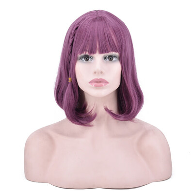 

〖Follure〗Synthetic Women Fashion Lady Braid Short Curly Hair Cosplay Party Wig For Daily