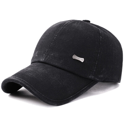 

Unisex Women Men Adjustable Baseball Caps Hip-Hop Cotton Snap back Hat Plain Trucker Cap