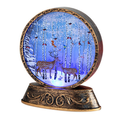 

Cute Style Christmas Decorations Lamp Old Man Snowman Creative LED Night Lights Shopping Mall Christmas Desktop Ornaments