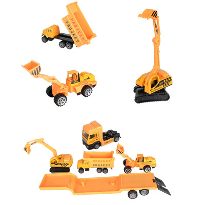 

Tailored Children Alloy Engineering Car Toy Mini Simulation Car Model Toys Vehicle Plays