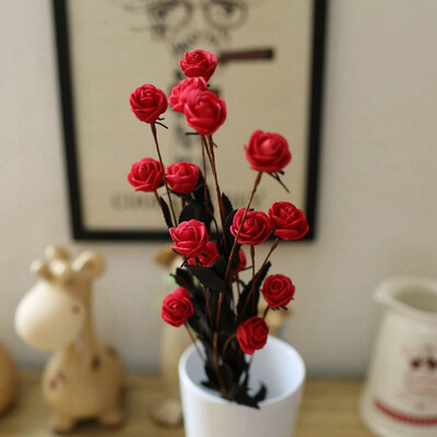 

Artificial Flowers For Decoration Rose Peony Silk Small Bouquet Flores Party Spring Wedding Decoration Mariage Fake Flower