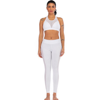 

Yoga Kleding Sportkleding Dames Hoge Taille Stretch Zweetabsorberende Kleding Strak Fitness Sportpak