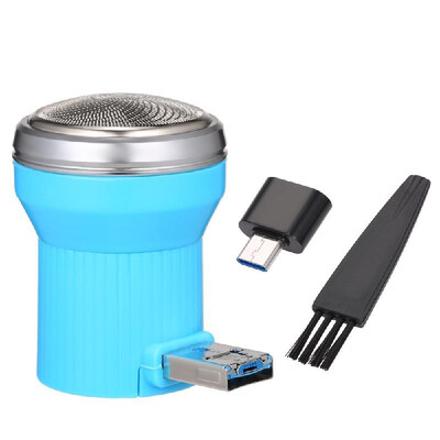 

Travel Razor USB Mini Smartphone Shaver for Android Cell Phone Outdoor Portable Micro-USB Electric Shavers Beard Trimmer