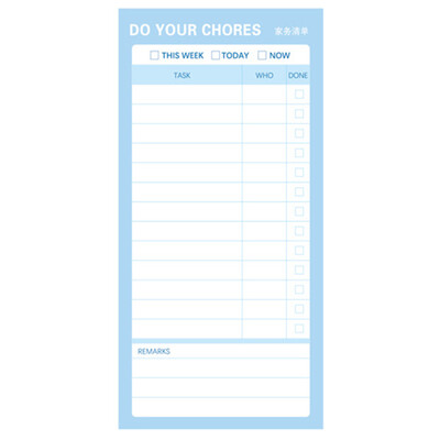 

1Pc Memo Pad Daily Weekly Plan Office Desk Check To Do List Message Notepad School Office Stationery