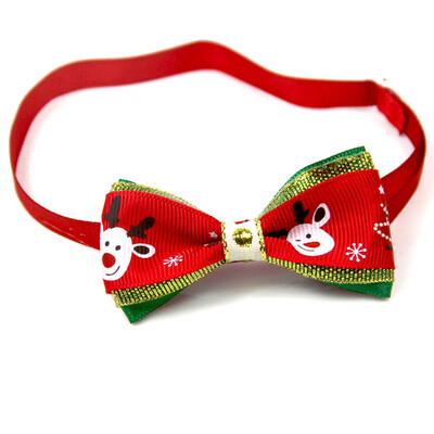 

Christmas Series Pet Supplies Handmade Ribbon Dog Bow Ties Cat Neck Tie