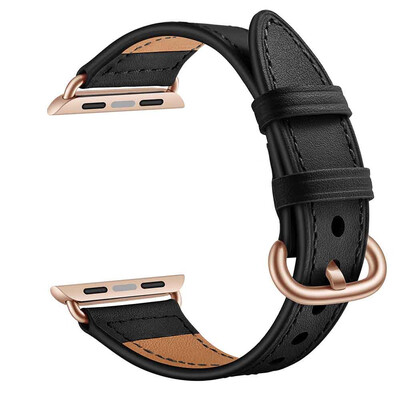 

〖Follure〗Leather Wrist Watch Strap Band Buckle Belt Replaceme For IWatch Apple Watch 38mm