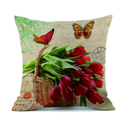 

〖Follure〗Sofa Bed Home Decoration Festival Pillow Case Cushion Cover