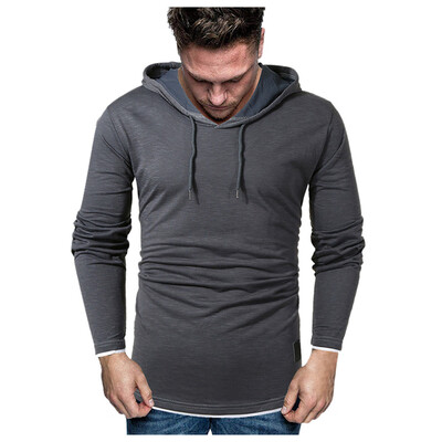 

Toponeto Men Warm Winter Long Sleeve Sweatshirt Hooded Top Tee Outwear Blouse