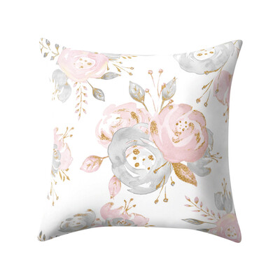 

〖Follure〗Rose Gold Pink Cushion Cover Square Pillowcase Home Decoratio