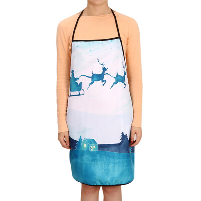 

Tailored Christmas Decoration Waterproof Apron Christmas Dinner Party Apron