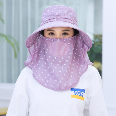 

Hat Female Summer Sunshade Cap Sunshine Cap Female Cyclist Windbreak Cap F Ultraviolet Cap Corner Cap Female