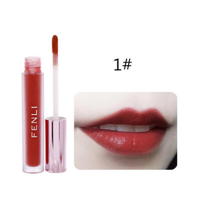 

Glitter Shimmer Lipstick Waterproof Long Lasting Moist Lip Gloss Vivid Colorful Lipgloss Sexy Women Nude Liquid Makeup