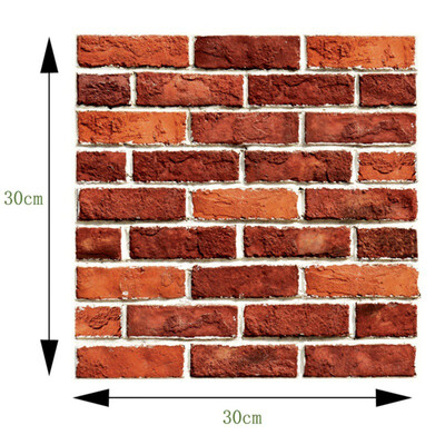 

3D Stereo Tile Stickers Anti-collision Stickers PVC Wall Stickers DIY Kitchen Bathroom Home Wall Decal Vinyl 3D