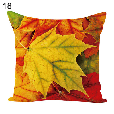 

Maple Leaves Square Throw Pillow Case Cushion Cover Home Sofa Bed Car Decor