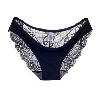 

Womens Sexy Lace Panties Seamless Cotton Breathable Panty Hollow Briefs Girl Underwear