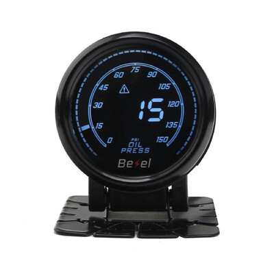 

Design 2" 52mm EVO LED 10 Colors Oil Press Gauge 0-150PSI Pressure Meter Monitor Included Gauge Pod 18NPT Electrical Sensor