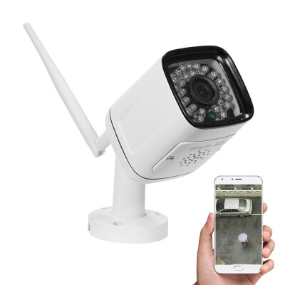 

720P HD Bullet WIFI Camera Weatherproof Wireless IP Camera 10MP 30pcs Infrared LED Lights Support Phone APP Control Motion Detect