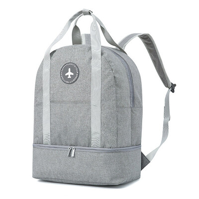 

Waterproof Oxford Cationic Wet-Dry Separation Bag Travel Storage Backpack