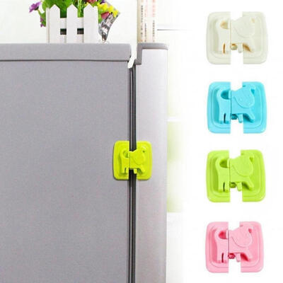 Plastic Safe Cartoon Door Protection Drawer Lock Children Cute Cabinet For Baby Safety Security Locks Lock