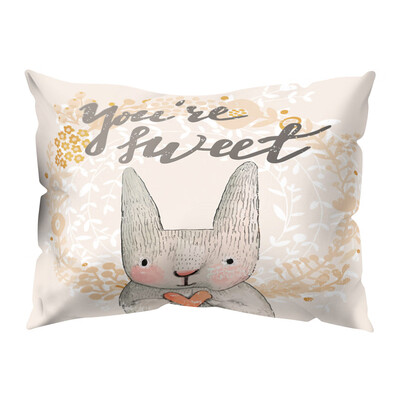 

〖Follure〗Print Pillow Case Polyester Sofa Car Cushion Cover Home Decor 30 X 50cm