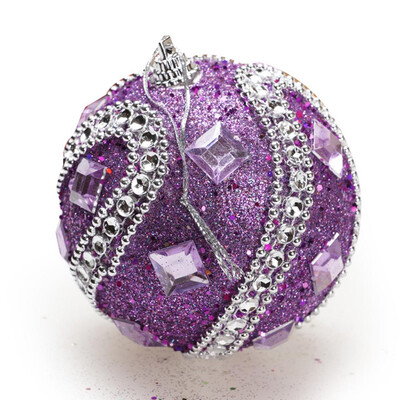 

Glitter Christmas Ball Baubles Balls Christmas Tree Decor