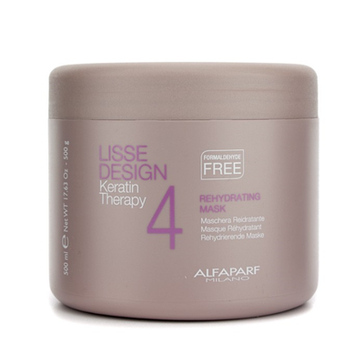 

ALFAPARF - Lisse Design Keratin Therapy Rehydrating Mask Salon Size 500ml1763oz