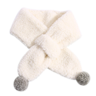 

New Autumn Winter baby boy scarf Boys Girls Baby Cotton Solid Color Lambskin Warm Soft Scarf Cotton Neck Scarves