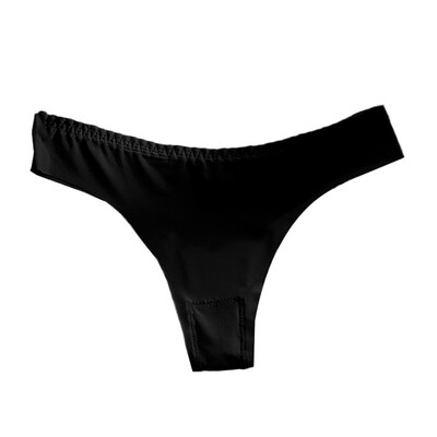 

Seamless Panties Sexy Women Lingerie Thong Female Cotton One-piece Ultra-thin Ice Silk Panties Solid Color Low Waist G-String