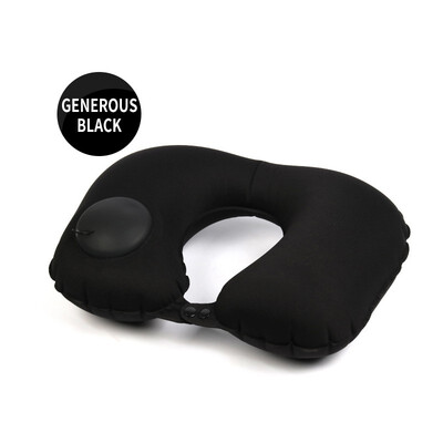 

Modone U-shaped Pillow Press to Inflate Automatically Car Headrest Portable Airplane Travel Neck Pillows