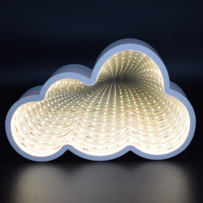 

〖Follure〗LED Space-time Mirror Tunnel Lamp Holiday Home Decor Night Light