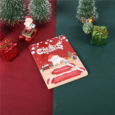 

Tailored Christmas 3D Stereo Greeting Card AR Virtual Imaging Technology Creative Gifts