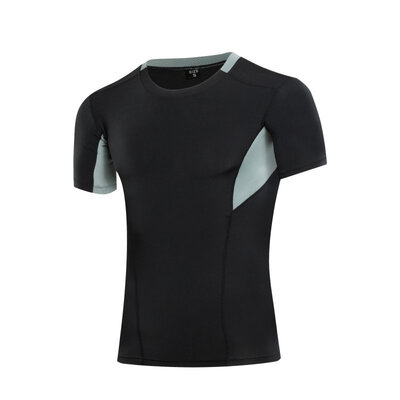 

New Men Designer Sports T Shirt Quick Dry Slim Fit running shirts  M L XL XXL