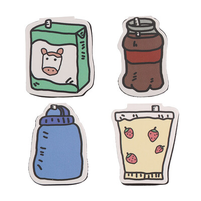 

Morning light M&G stationery suction series large magnetic bookmark shaped beverage bottle refrigerator stickers 4 Pack ACD96869