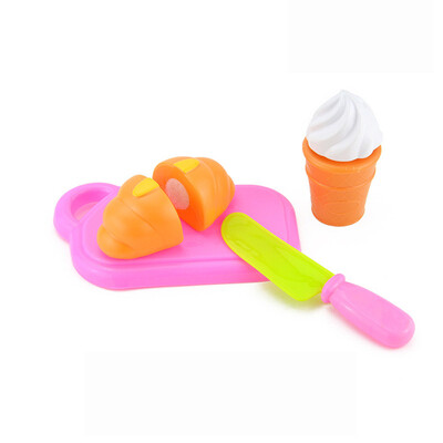 

Siaonvr 4PCSSet Cutting Fruit Vegetable Pretend Play Children Kid Educational Toy