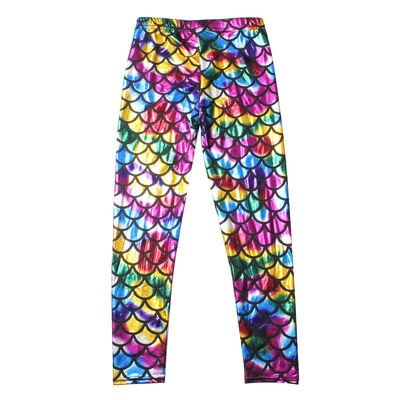 

Girls Simulation Cute Pants Colorful Digital Printing Child Leggings Pants kids corduroy pants