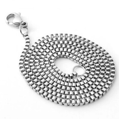 

3 Types Stainless Steel Chain Box Chain For Pendant