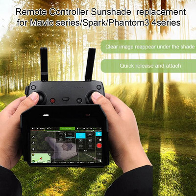

Compatible with DJI MAVIC MINI MAVIC AIR MAVIC PRO SPARK Drone Remote Control Sun Shade Hood for 47-55IN Android IOS Mobile Phon