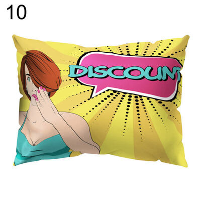 

Creative Beauty Printed Throw Square Pillow Case Cushion Cover Bedding Articles
