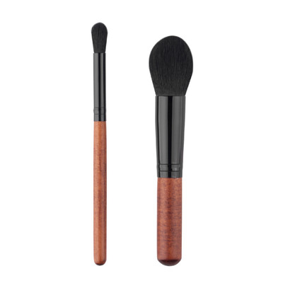 

2PCS Beauty Professional Makeup Brushes Set Powder Foundation Contour Make up Tools