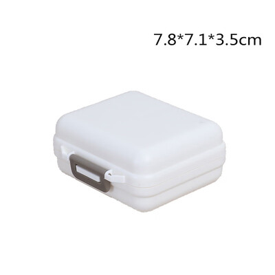 

Plastic 7 Compartments Pill Dispenser Container Holder Travel Daily Medicine Tablet Pills Vitamin Storage Organizer Case