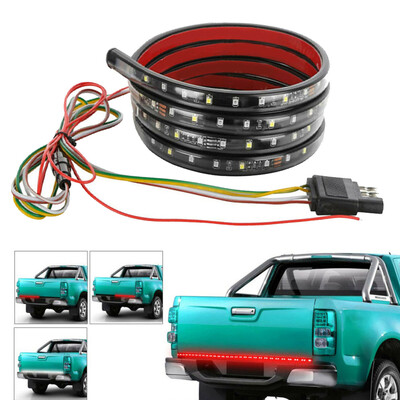 

60inch 90 LED Reverse Brake Signal Tailgate Light Strip Bar For Pickup Trucks