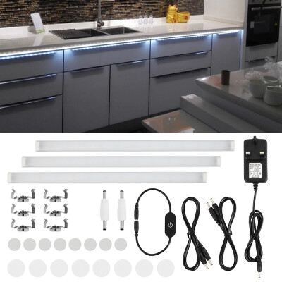 

Ultra-thin LED Cabinet Light Magnet Adsorption Set Light Strip Touch Dimming Seamless Docking Cabinet LightUK