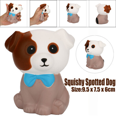 

YIWULASqueeze Spotted Dog Cream Bread Scented Slow Rising Toys Phone Charm Gifts