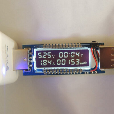 

USB Charger Current Voltage Charging Detector Mobile Power Current&Voltmeter Ammeter Voltage