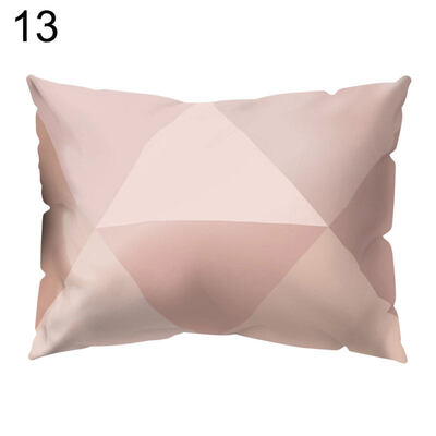 

Marble Grain Color Block Pillow Cover Cushion Case Car Sofa Bedroom Hotel Decor