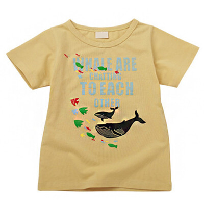 

Casual Baby T-shirt Summer Toddler Baby Boys Cotton Style Short Sleeve O-Neck Pullover Cartoon Print T-Shirts for Girls