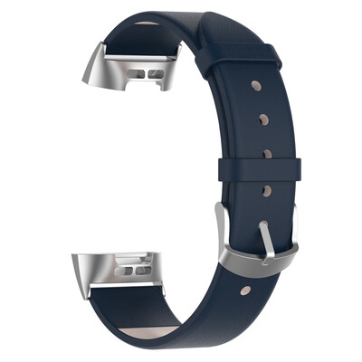 

〖Follure〗Soft Leather Bands Replacement Wrist Straps for Fitbit Charge 3